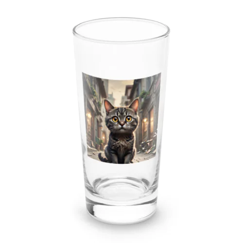 街角にゃんにゃん Long Sized Water Glass