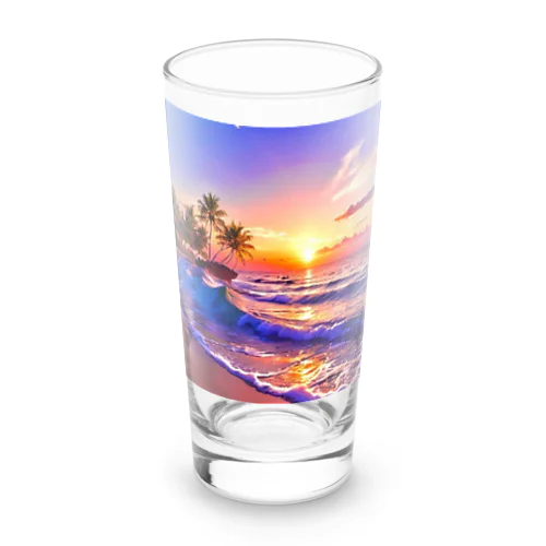 🌴ビーチサンセット☀ Long Sized Water Glass