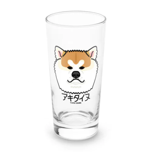 19アキタイヌ（キャラ） Long Sized Water Glass