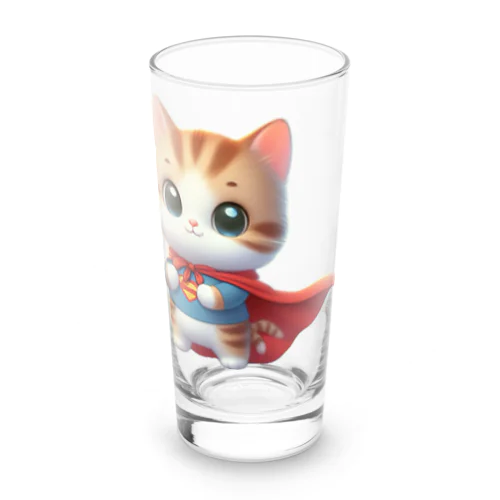 にゃんにゃんマン Long Sized Water Glass