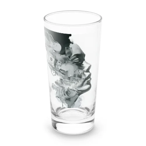 アート「女性の横顔」 Long Sized Water Glass