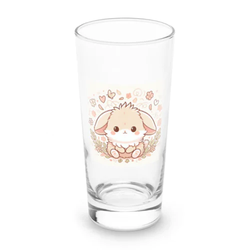 かわいいうさぎのキャラクターグッズです Long Sized Water Glass