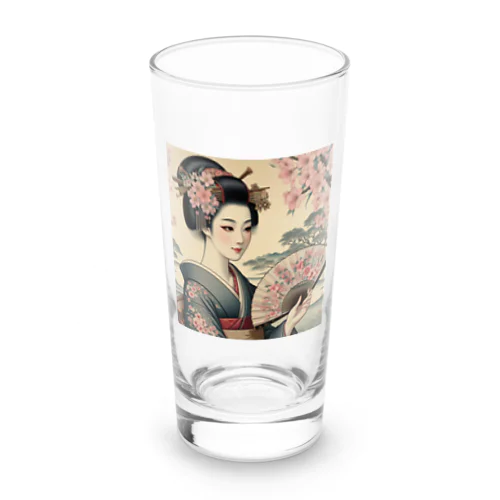 美しい日本女性のグッズ Long Sized Water Glass