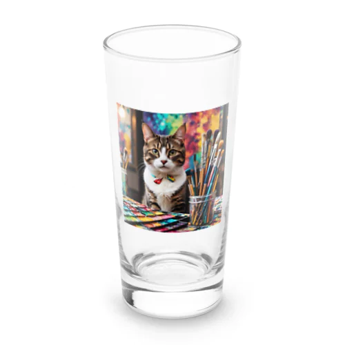 ネコちゃん Long Sized Water Glass