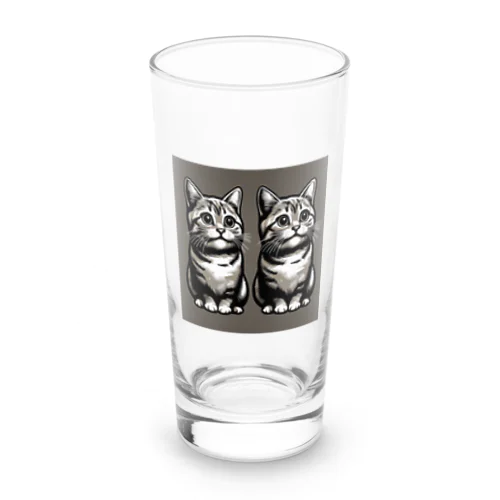 双子座の猫 Long Sized Water Glass