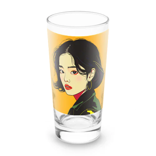 City girl #7 Lily Chen Long Sized Water Glass