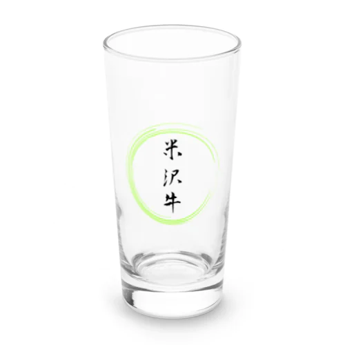 米沢牛グッツ Long Sized Water Glass