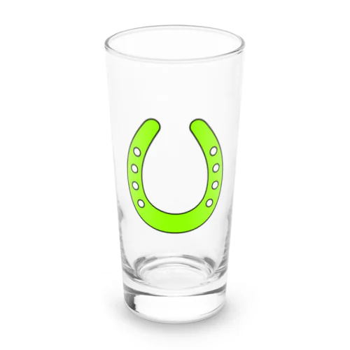 馬蹄（ホースシュー）Yellow Green Long Sized Water Glass