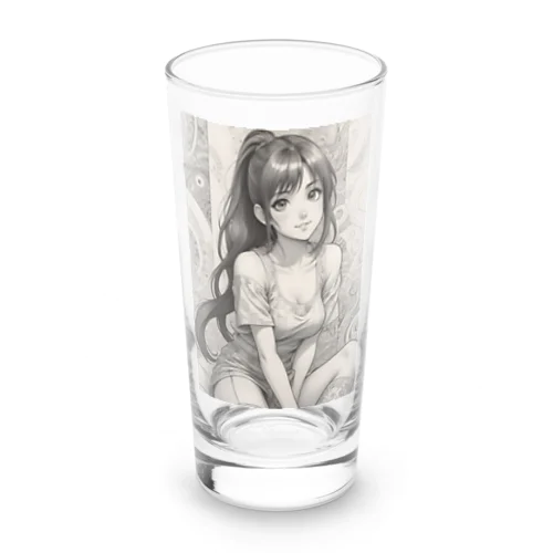 Monochrome② Long Sized Water Glass