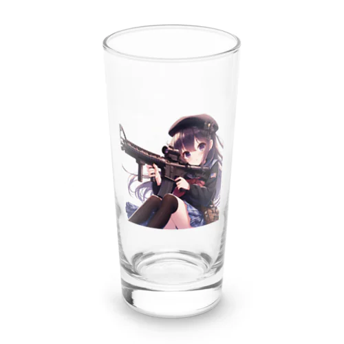 アサルトライフルをもつjk Long Sized Water Glass