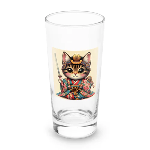 ネコSAMURAI Long Sized Water Glass