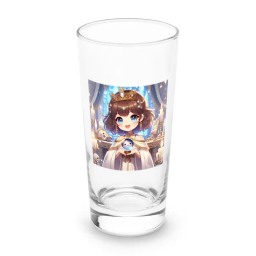 魅力溢れるアニメキャラクターとして描かれた占い師 Long Sized Water Glass