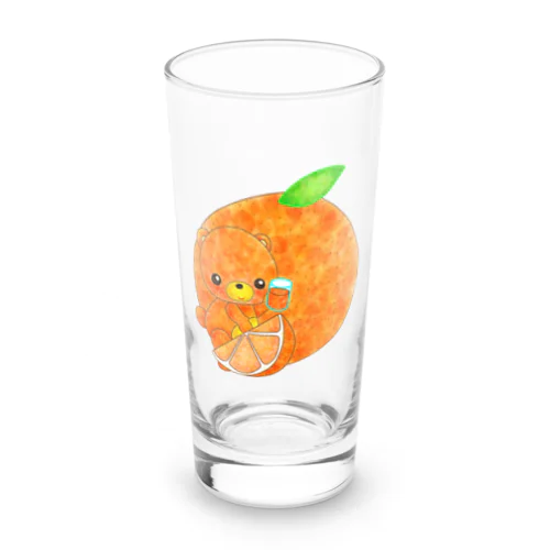 ドリンクマ　オレンジジュース Long Sized Water Glass
