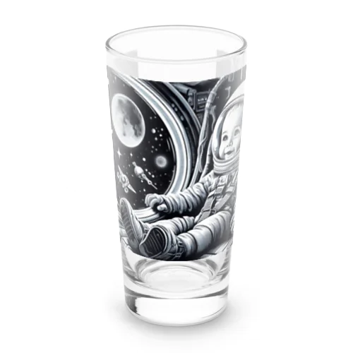 宇宙船に乗った赤ちゃん4 Long Sized Water Glass