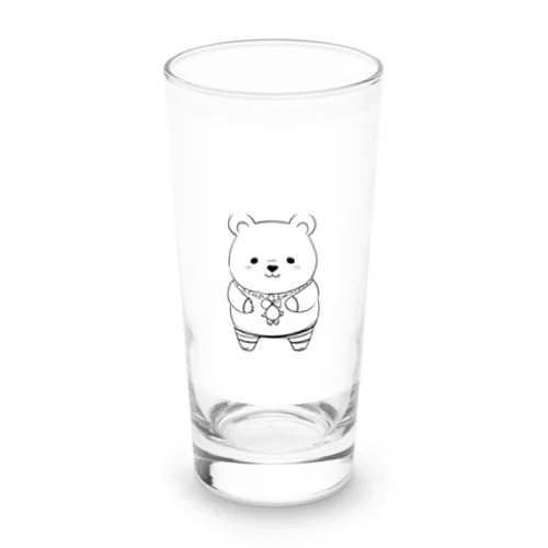 かわいいクマ Long Sized Water Glass