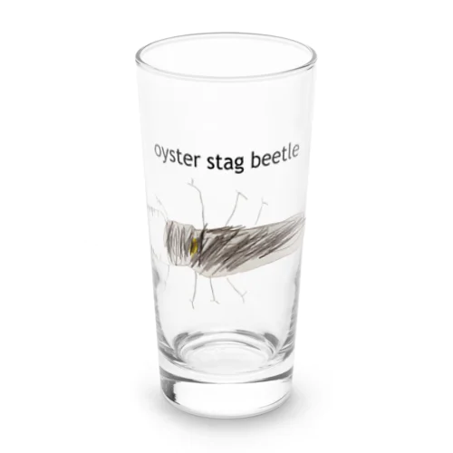 oyster stag beetle Long Sized Water Glass