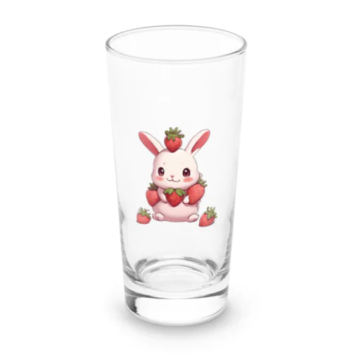 うさぎといちご Long Sized Water Glass