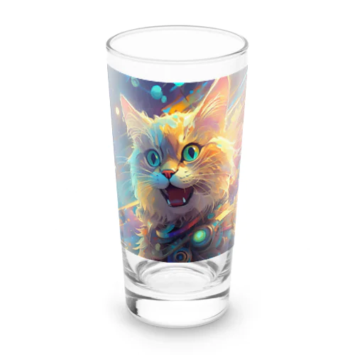 いかしたねこちゃん Long Sized Water Glass