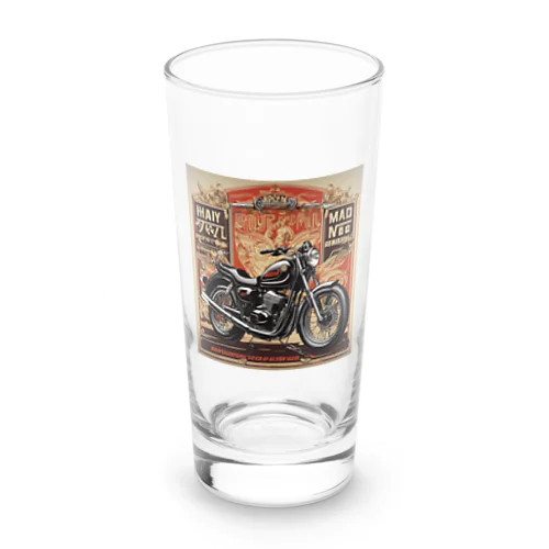 レトロモーターサイクルの魅力 Long Sized Water Glass