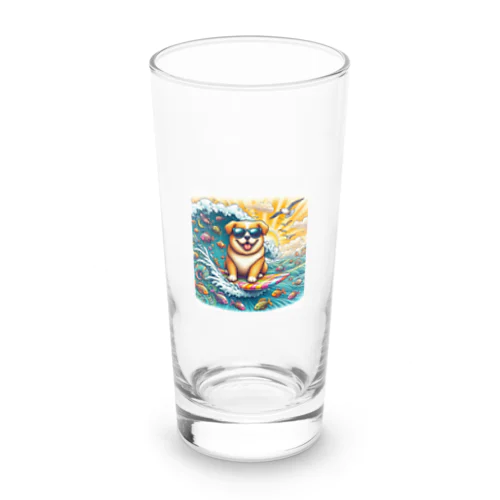 サーフィンワンコ Long Sized Water Glass