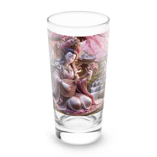 芸能の女神弁財天さま Long Sized Water Glass