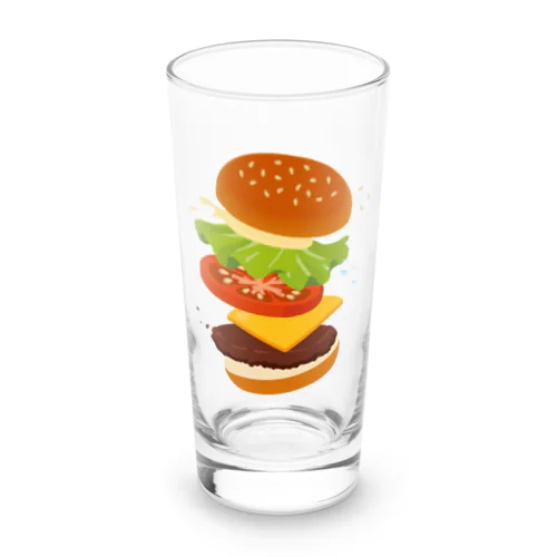 フレッシュなハンバーガー Long Sized Water Glass