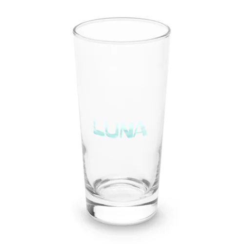 LUNAロゴ Long Sized Water Glass