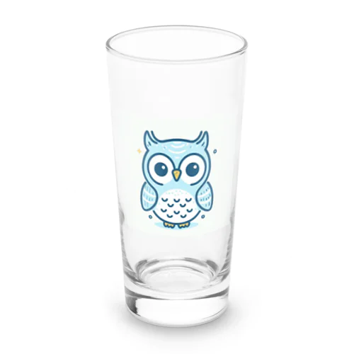 可愛いフクロウのキャラクターグッズです Long Sized Water Glass