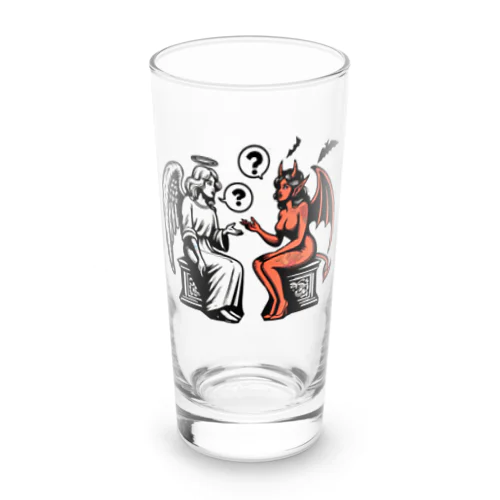 天使と悪魔の質問 Long Sized Water Glass