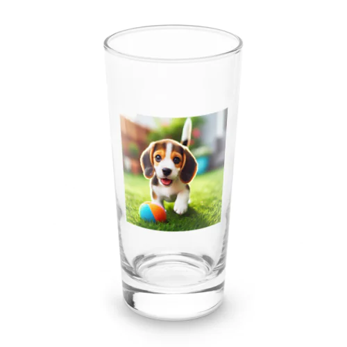 ビーグル犬キキちゃん Long Sized Water Glass