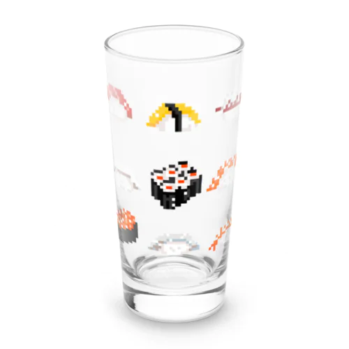 ドット絵お寿司 Long Sized Water Glass