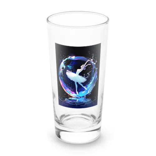 シャボン玉の中のバレリーナ　BLUE PLUM  691 Long Sized Water Glass