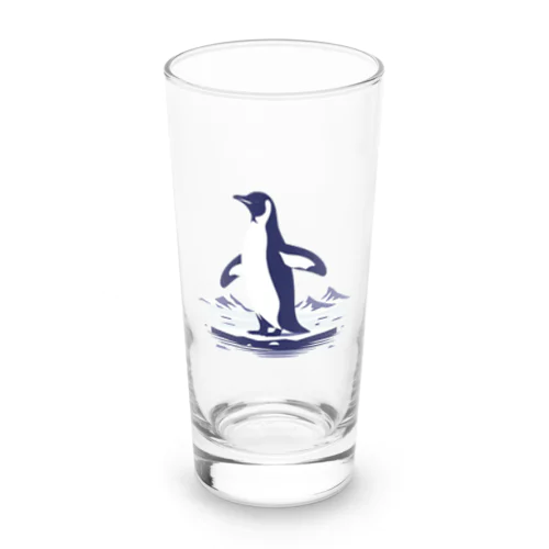 ペンギンと氷山 Long Sized Water Glass