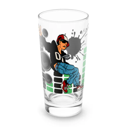 「Street Dance Vibes」 Long Sized Water Glass