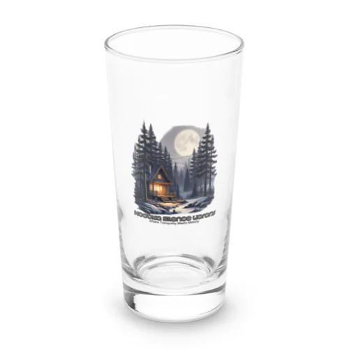 Snow Cottage Long Sized Water Glass