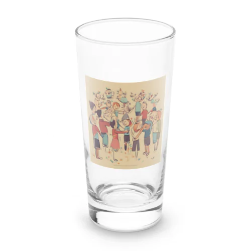 人と分かち合う喜びが人生を豊かにする Long Sized Water Glass