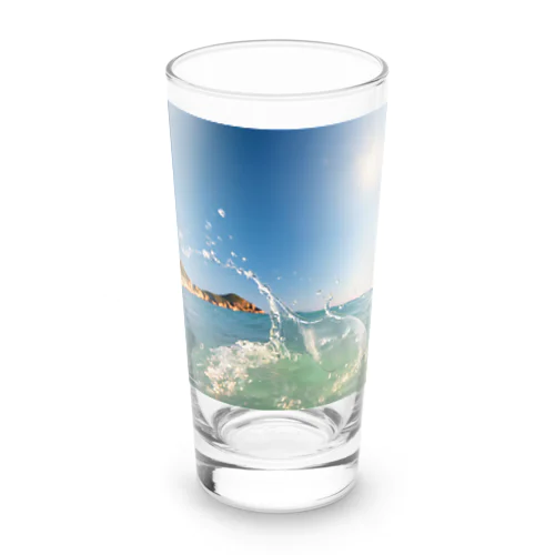 暑い日本の夏 Long Sized Water Glass