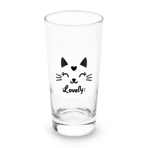 かわいい猫 ロンググラス