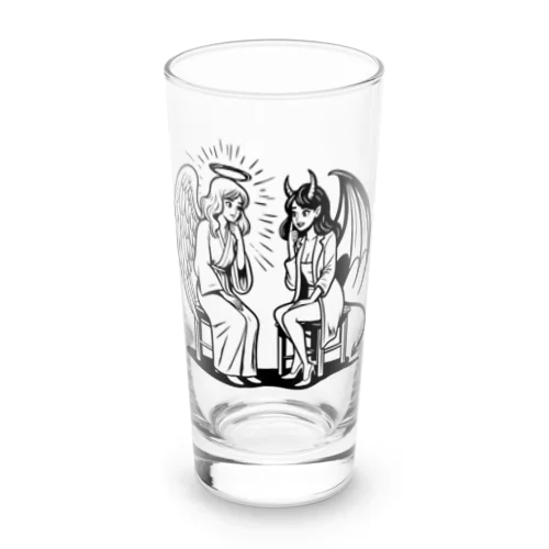 天使と悪魔の診断 Long Sized Water Glass