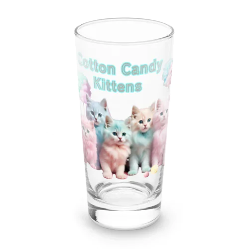 ふわふわ綿あめ猫兄弟 Long Sized Water Glass