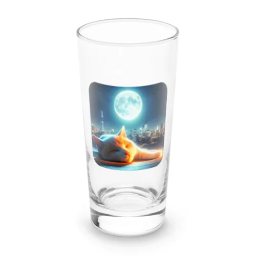 眠りネコ Long Sized Water Glass