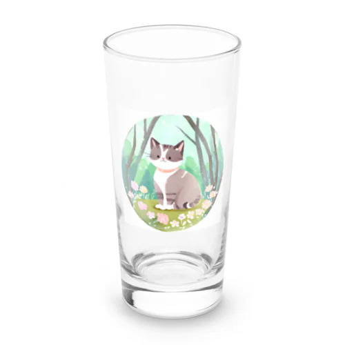 水彩猫 Long Sized Water Glass