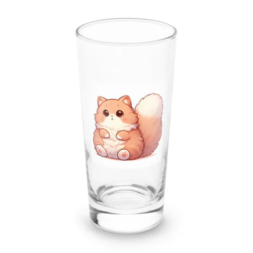 もふもふにゃんこ Long Sized Water Glass