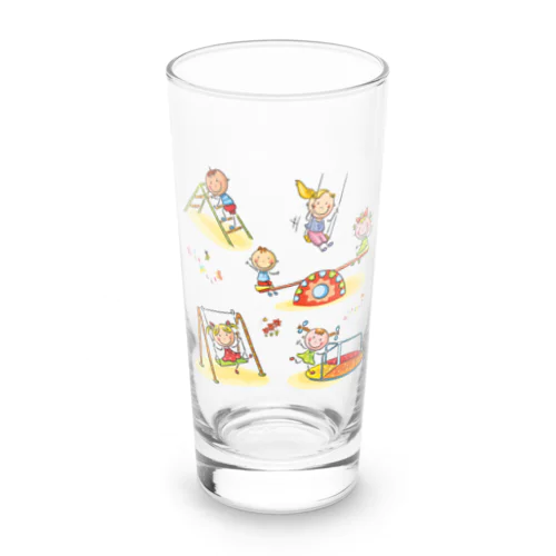 自然の中で楽しい時間 Long Sized Water Glass