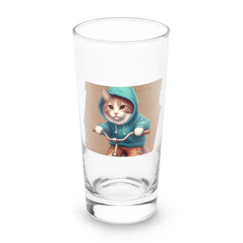 にゃんこ🐱 Long Sized Water Glass