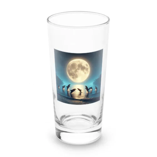 月夜のイルカ2nd Long Sized Water Glass