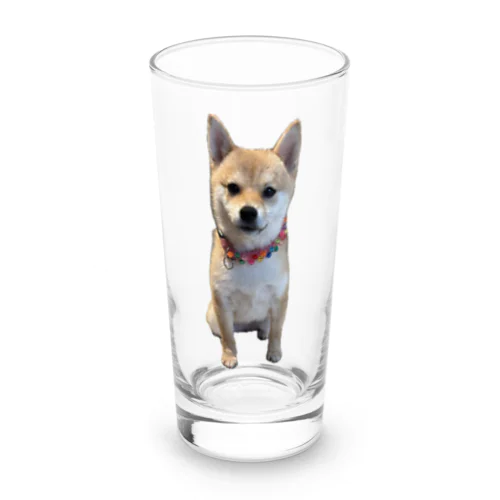 鶴亀の妹の鯛です💛 Long Sized Water Glass