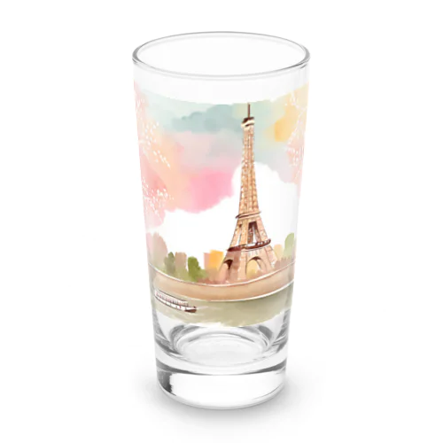 paris spring Long Sized Water Glass