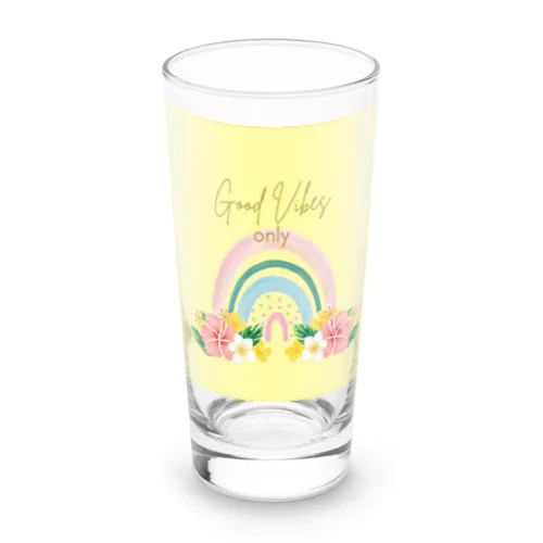 Rainbow_Good Vibes Only ロンググラス