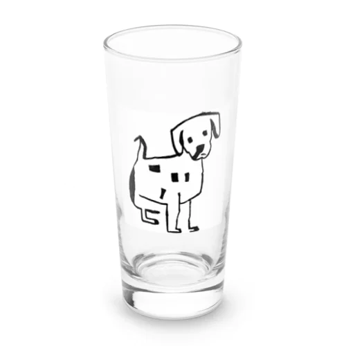 下手くそな犬 Long Sized Water Glass